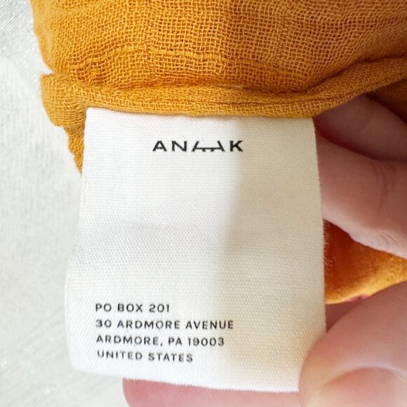 Anaak Off the Shoulder Freya Maxi Dress Boho Gauze Golden Mustard Size 2 (M) - Picture 6 of 11